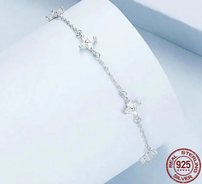 TRENDZ 925 Sterling Silver Anklet