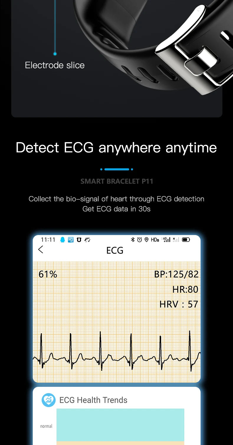 ECG PPG Fitness Tracker