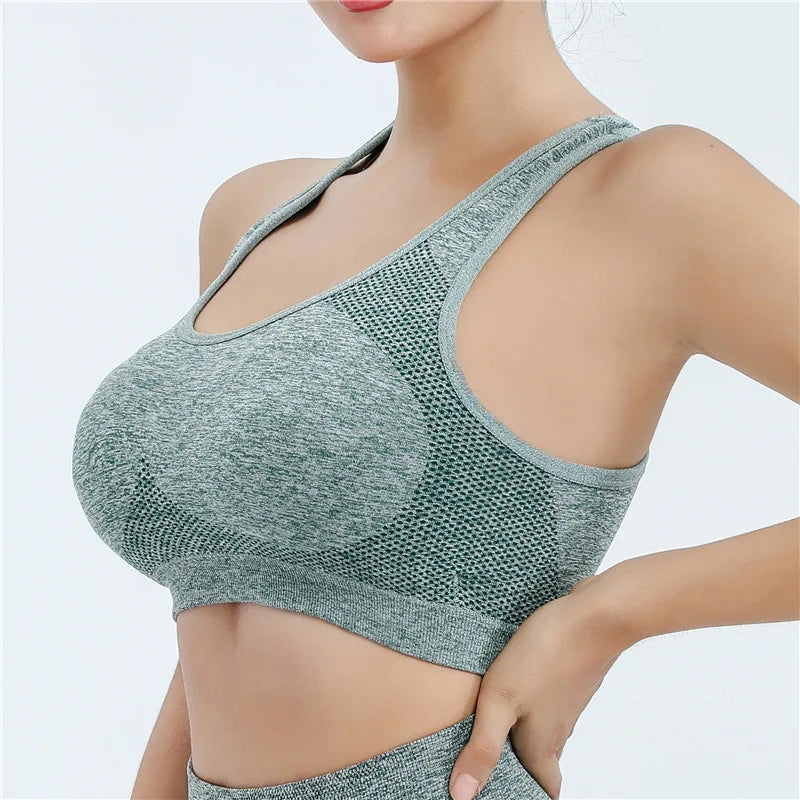 TRENDZ Women Sports Bra Top Push Up