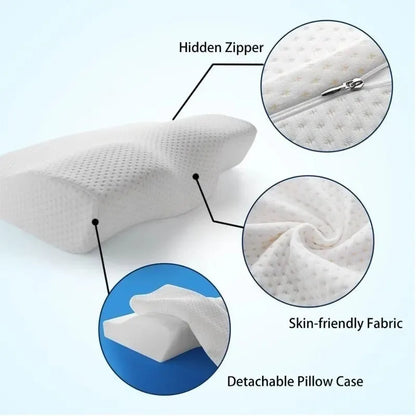 TRENDZ Orthopedic Memory Foam Bed Pillow