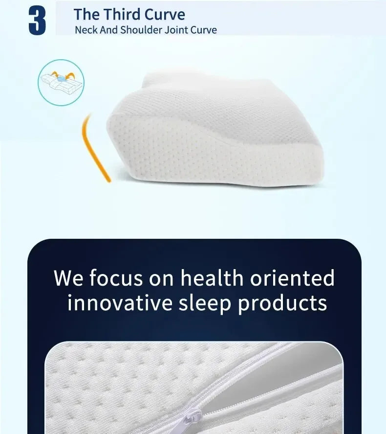 TRENDZ Orthopedic Memory Foam Bed Pillow