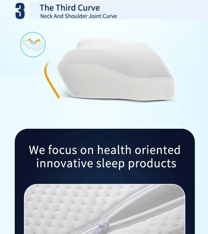 TRENDZ Orthopedic Memory Foam Bed Pillow