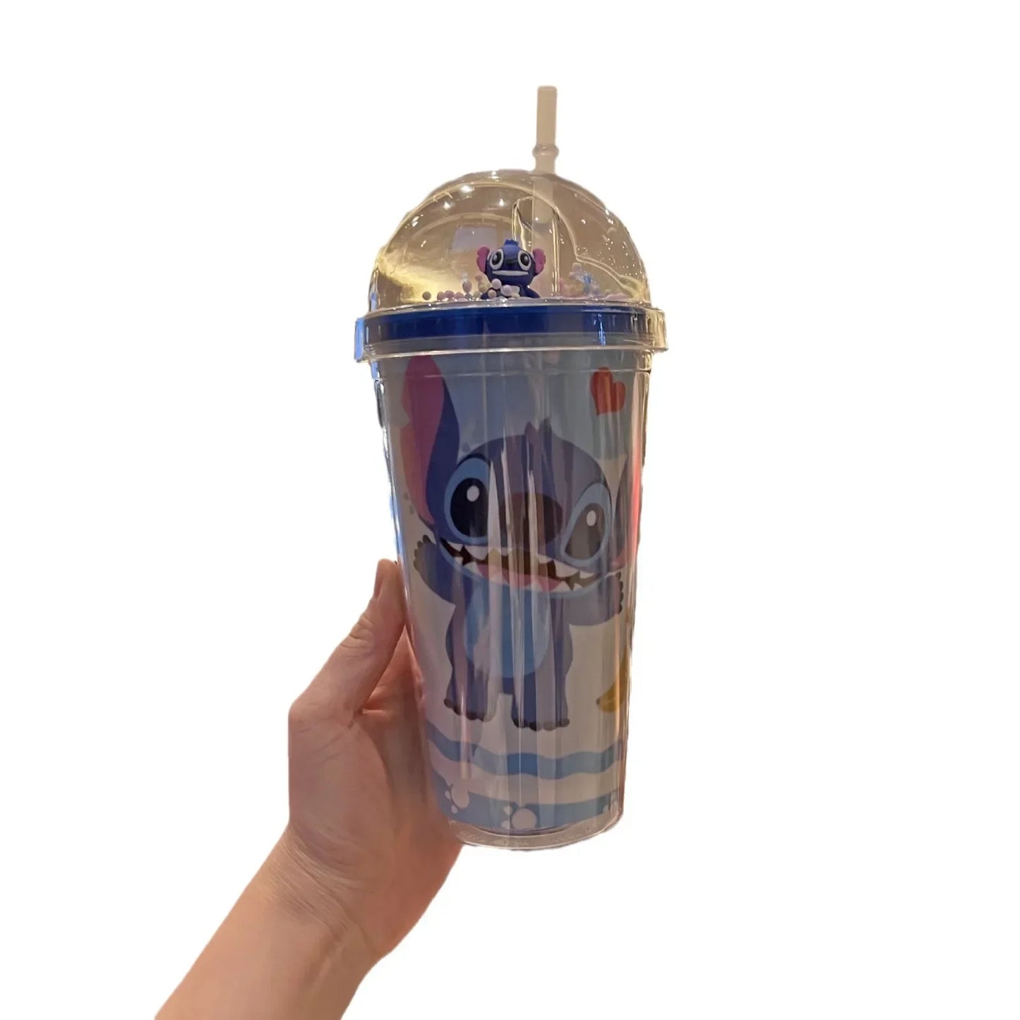 TRENDZ Stitch Straw Cup for Children 450ML