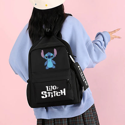 TRENDZ 3Pcs/set Lilo Stitch School Backpack