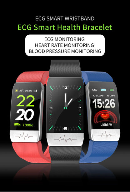 Fitness Tracker with ECG+PPG