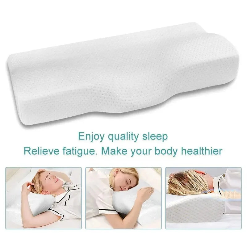 TRENDZ Orthopedic Memory Foam Bed Pillow