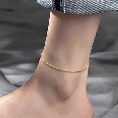 TRENDZ Snake Chain Anklet