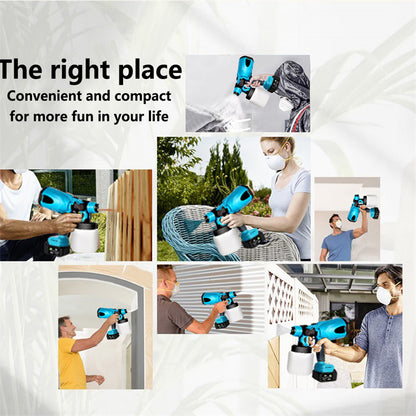 TRENDZ 1000ML Electric Spray High Power Cordless Gun