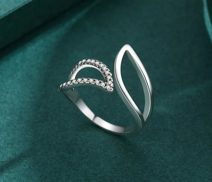 TRENDZ 925 Sterling Silver Exquisite Ring