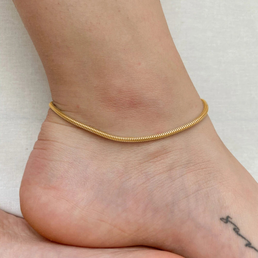 TRENDZ Snake Chain Anklet