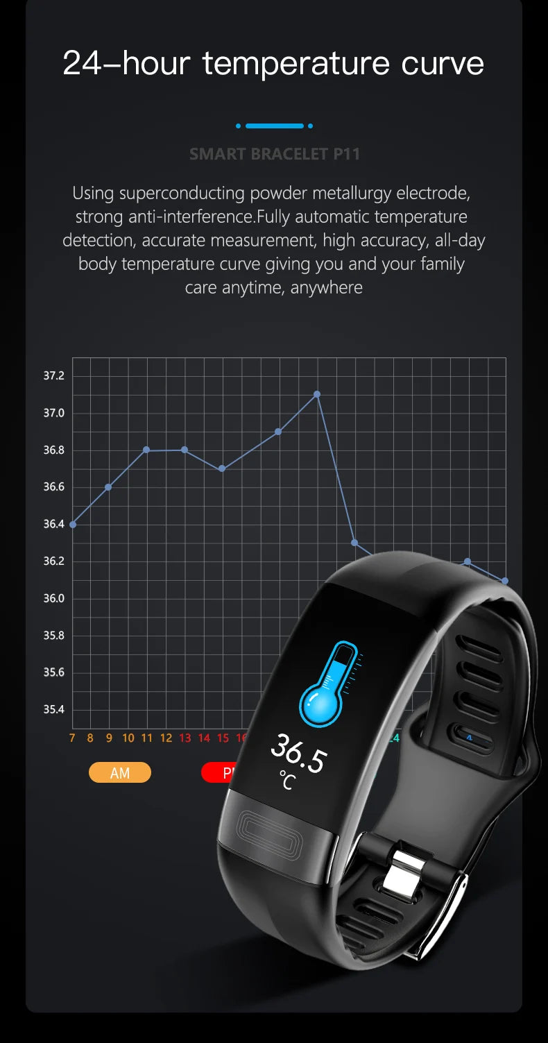 ECG PPG Fitness Tracker