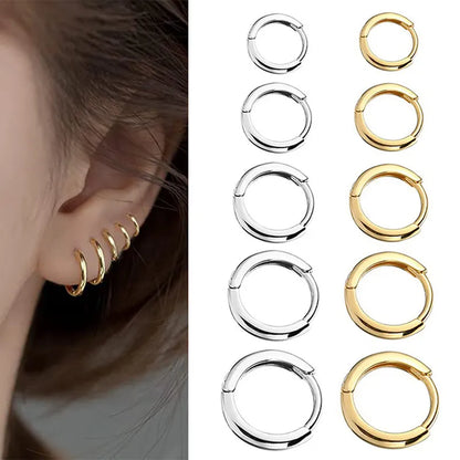 TRENDZ Small Hoop Earrings