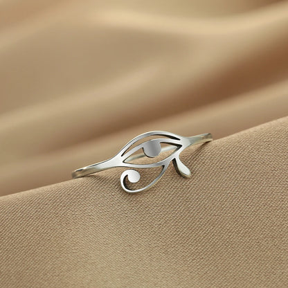 TRENDZ Ancient Egypt Eye of Horus Ring Collection