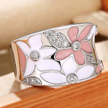 TRENDZ Enamel Women Ring