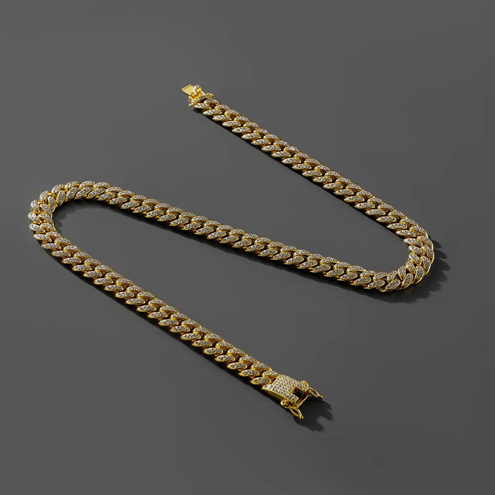 TRENDZ Cuban Link Chain Bracelet