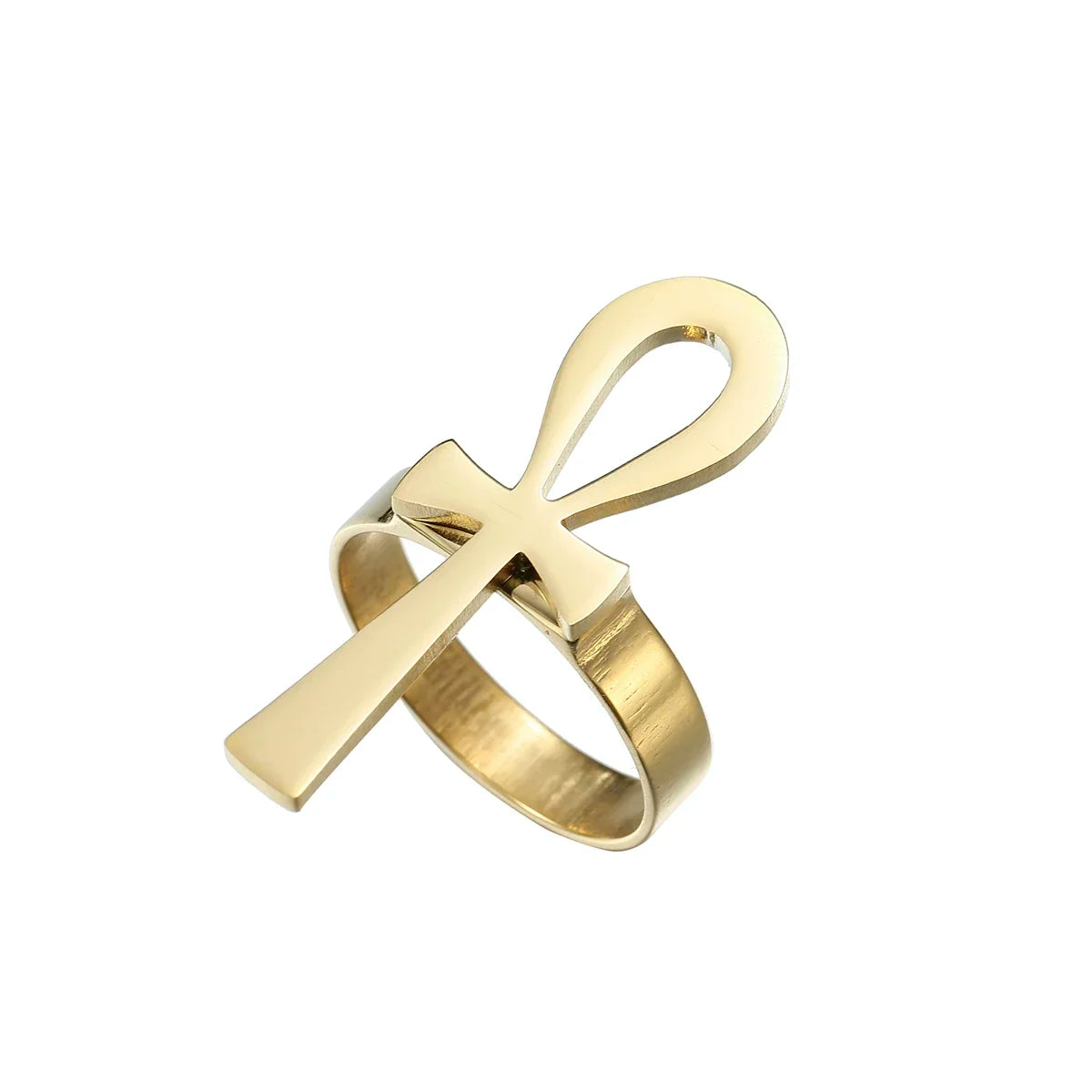 TRENDZ Ancient Egypt Ankh Ring