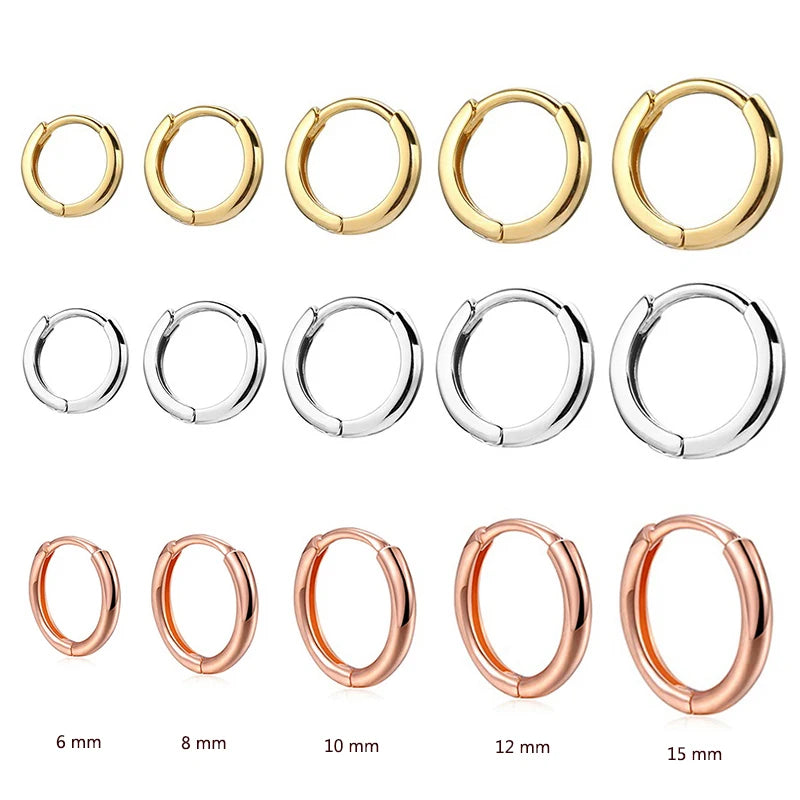 TRENDZ Small Hoop Earrings