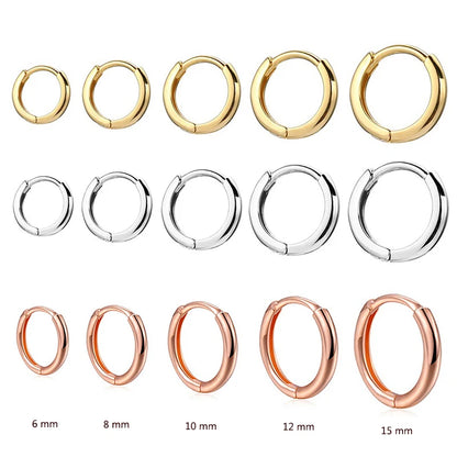 TRENDZ Small Hoop Earrings