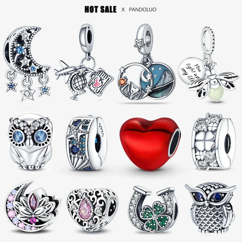 TRENDZ New 2024 Charms Fit Pandora Bracelet