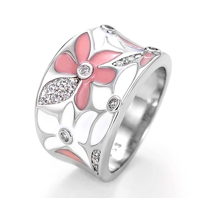 TRENDZ Enamel Women Ring