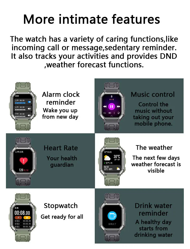 TRENDZ Smart Watch IOS Android