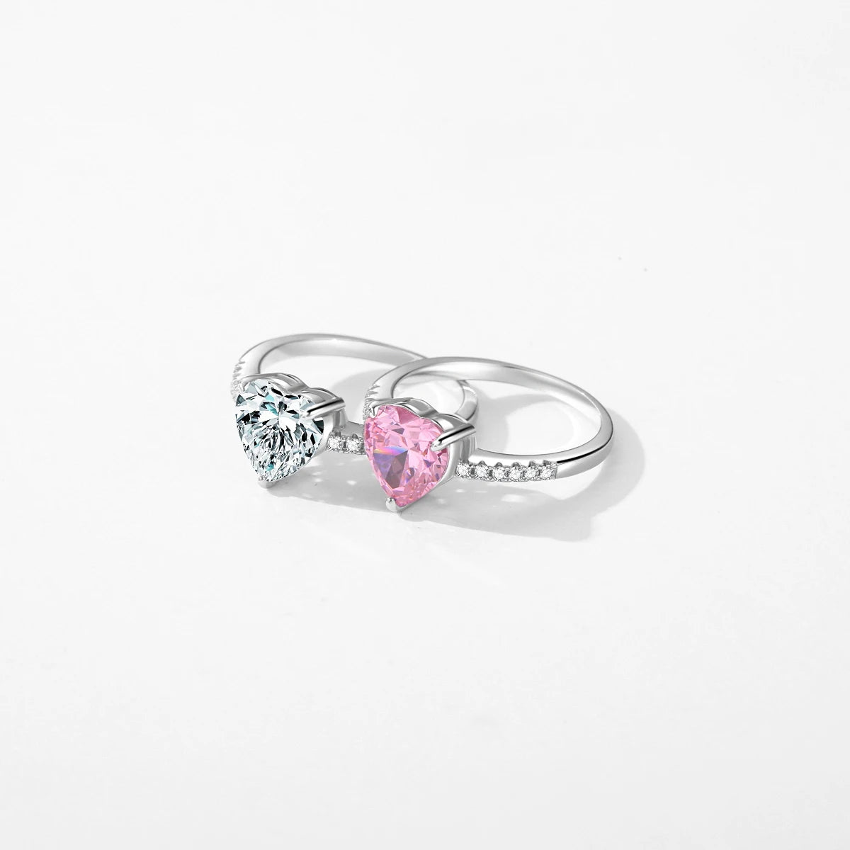 TRENDZ 925 Sterling Silver Romantic Ring