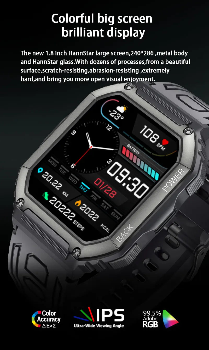 TRENDZ Smart Watch IOS Android