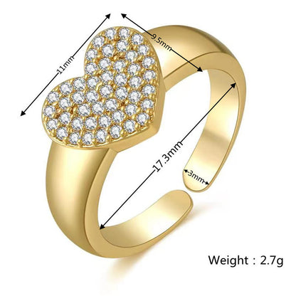 TRENDZ 18K Gold Color Preserving Ring