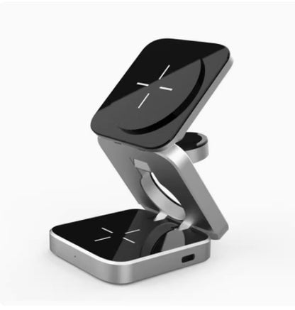 TRENDZ 3 In 1 Foldable Wireless Charger Station